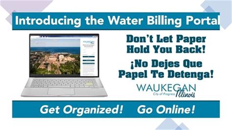 Deadline approaching to apply for Waukegan water bill rebate; .
